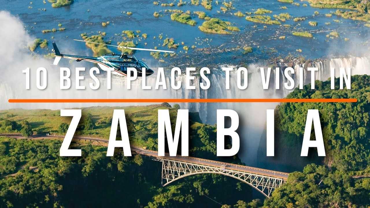 Youtube Thumbnail - Top 10 Travel Destinations, Places to Visit in Zambia | Travel Video | Travel Guide | SKY Travel